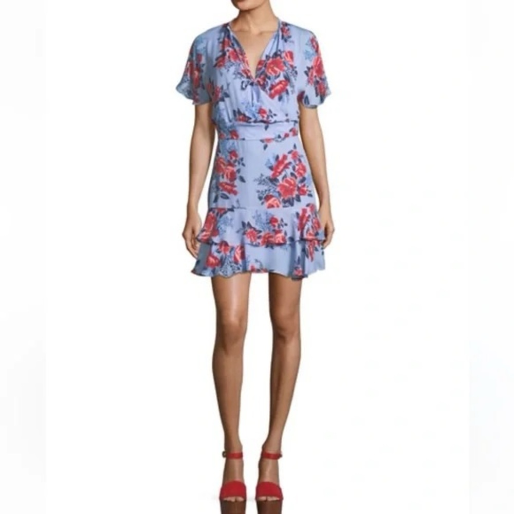 Parker NY Natalie Dress in Lilac Blossom Size 4